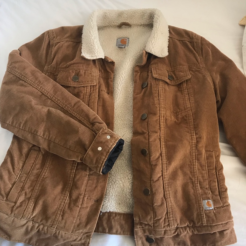 Carhartt Sherpa Lined Corduroy Jacket